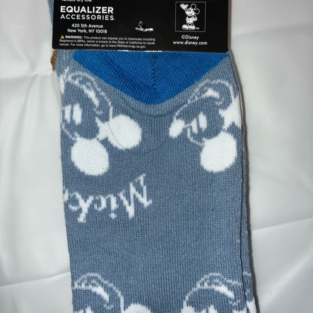 đź’°Disney Mickey Mouse Goofy Crew Socks Bundle 4 Pairs Size 9-13 Character - Picture 5 of 9